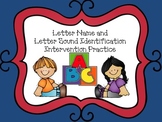 Letter Names and Letter Sound Identification Practice- Int