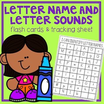 Preview of Letter Names and Letter Sounds Tracking Tool
