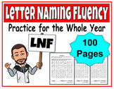 Letter Naming Fluency Bundle for the Whole Year | LNF Practice  