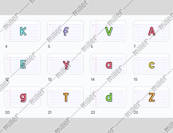 Preview of Letter Naming/Sound Fluency Slides