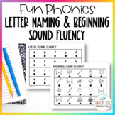 Letter Naming and Beginning Sound Fluency | Fun Phonics