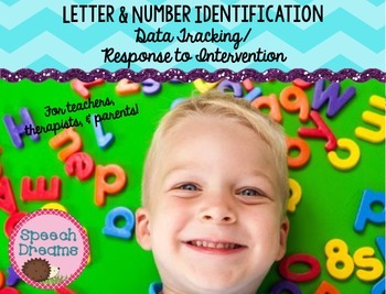 Preview of Letter Number Identification for Early Intervention and Progress Monitoring Data