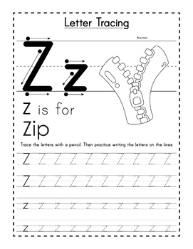 Letter & Number Tracing Book, Preschool Worksheets & Teaching Materials