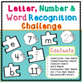 Kindergarten Numeracy and Literacy Activities (Letter and 