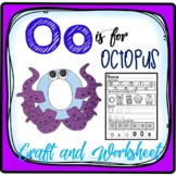 Letter O Craft: Alphabet Craft, Oo Craft, O is for Octopus