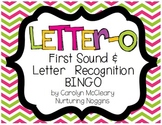 Letter-O: First Sound and Letter Recognition BINGO