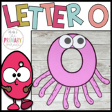Letter O craft | Alphabet crafts | Lowercase letter craft 