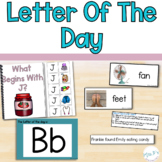 Letter Of The Day Set - Comprehensive Approach To Teaching