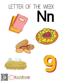 Letter Of The Week - Nn - With Pictures - Visuals by Ms Shon's Store