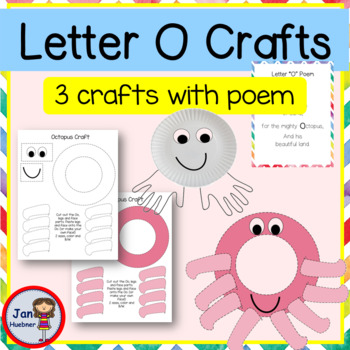 Preview of Letter Oo Crafts with Song