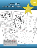 Letter Oo (O is for Ocean): Letter Zoo- Preschool Curriculum