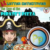 Letter P Activity Mystery - Case of the Pirate's Pizza - L