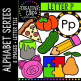 Letter P {Creative Clips Digital Clipart}
