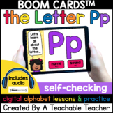 Letter P Lesson & Practice | Distance Learning Alphabet wi