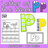 Letter P | Letter of the Week | Activities | Phonics | Alphabet