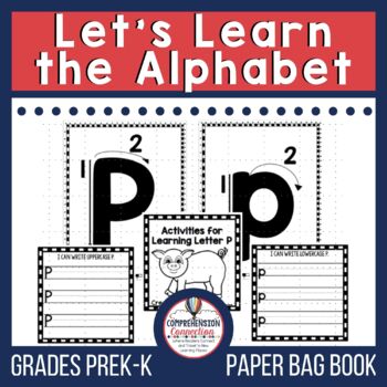 Preview of Letter P Activities, Letter P Project, Letter of the Week Lessons for Letter P