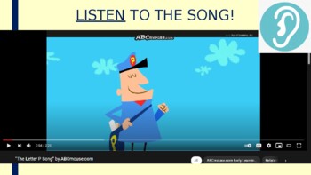 The Letter P Song by ABCmouse.com 