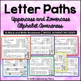 Alphabet Letter Recognition: ABC Coloring Paths