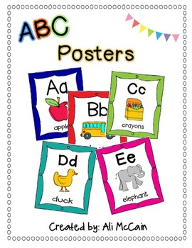 Preview of Letter Phonics Posters