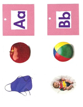 Preview of Letter Picture Cards - Montessori