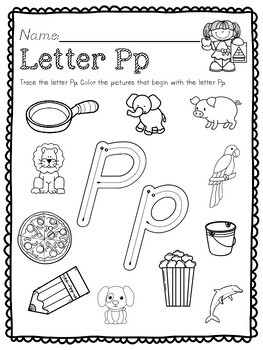 Letter Pp by Mrs Melina Gianacópulos | TPT