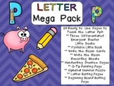 Letter Pp Mega Pack- Kindergarten Alphabet- Handwriting, L