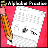 Letter Formation Practice Sheets abc Tracing Sheet Letter 