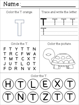 Letter Practice by ABC Penguin | TPT