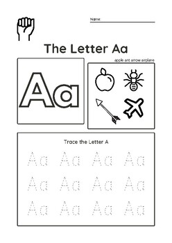 Preview of Letter Practice