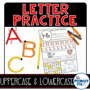Preview of Letter Practice Pages