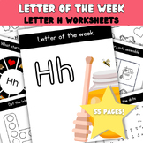 Letter H Pages | Letter of the Week Packet | Letter Practi