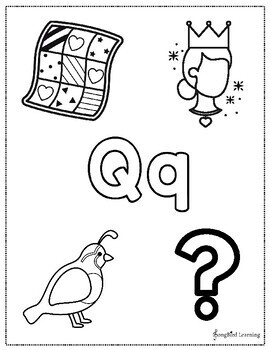 Letter Q Alphabet Pack -Original 