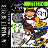 Letter Q {Creative Clips Digital Clipart}