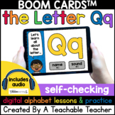 Letter Q Lesson & Practice | Distance Learning Alphabet wi