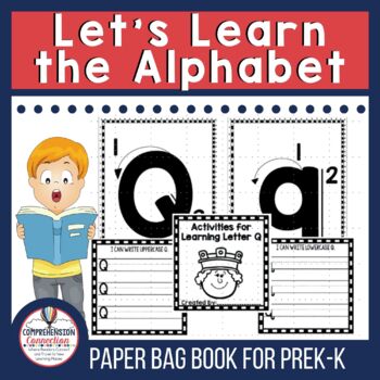 Preview of Letter Q Activities, Letter Q Project, Letter of the Week Lessons for Letter Q