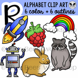 Letter R Clip Art Alphabet / Beginning Sound R
