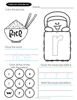 letter r foods printable worksheets by souly natural creations tpt