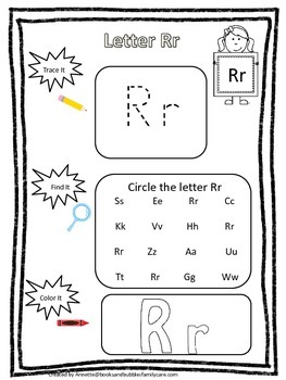 tracing letter r teaching resources teachers pay teachers