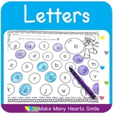 Dot a Letter: Letter Recognition   MHS10