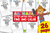 Letter Recognition A-Z, Alphabet Tracing, Writing workshee