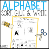A-Z Sort and Glue Literacy Center