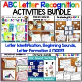 Letter Recognition ABC Activities The Bundle Back to School