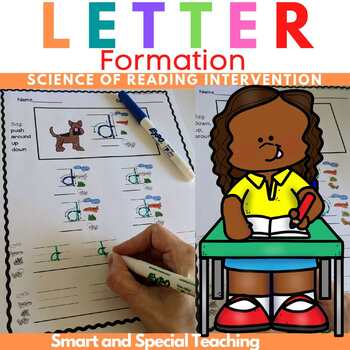 Preview of Letter Recognition Activities and Letter Formation Orton Gillingham RTI