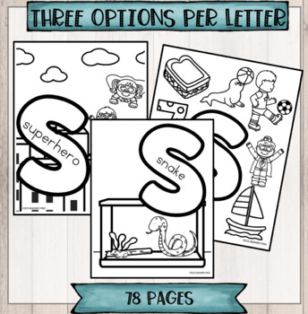 Letter Recognition Activity | Coloring Sheets by Blueberry Patch