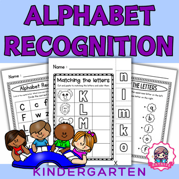 Preview of Letter Recognition Activities : Uppercase and Lowercase | Learning ABC