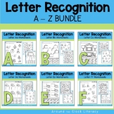 Letter Recognition | Alphabet Worksheets | BUNDLE
