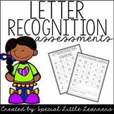 Letter Recognition Assessments