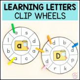 Letter Recognition Clip Wheels