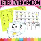 Letter Recognition Intervention Mats | Letter Names and So