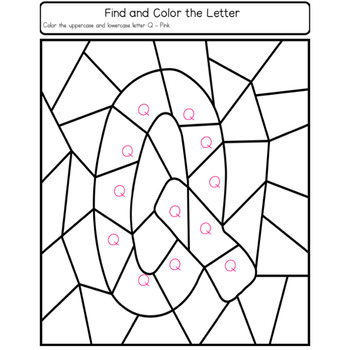 Letter Recognition: Letter Sort and Color Coded Letters by Teacher Trish